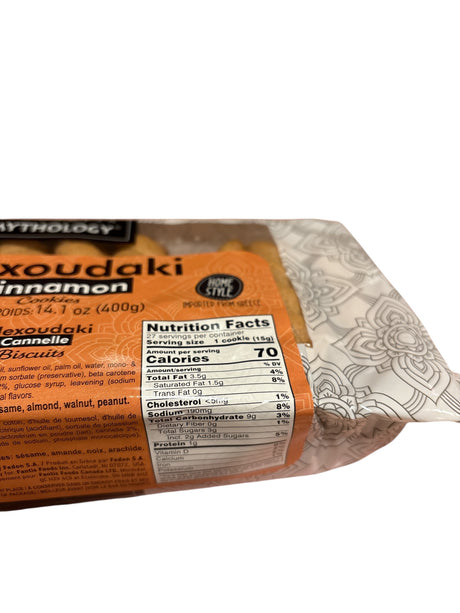 Mythology Plexoudaki Cinnamon Cookies – 14.1oz