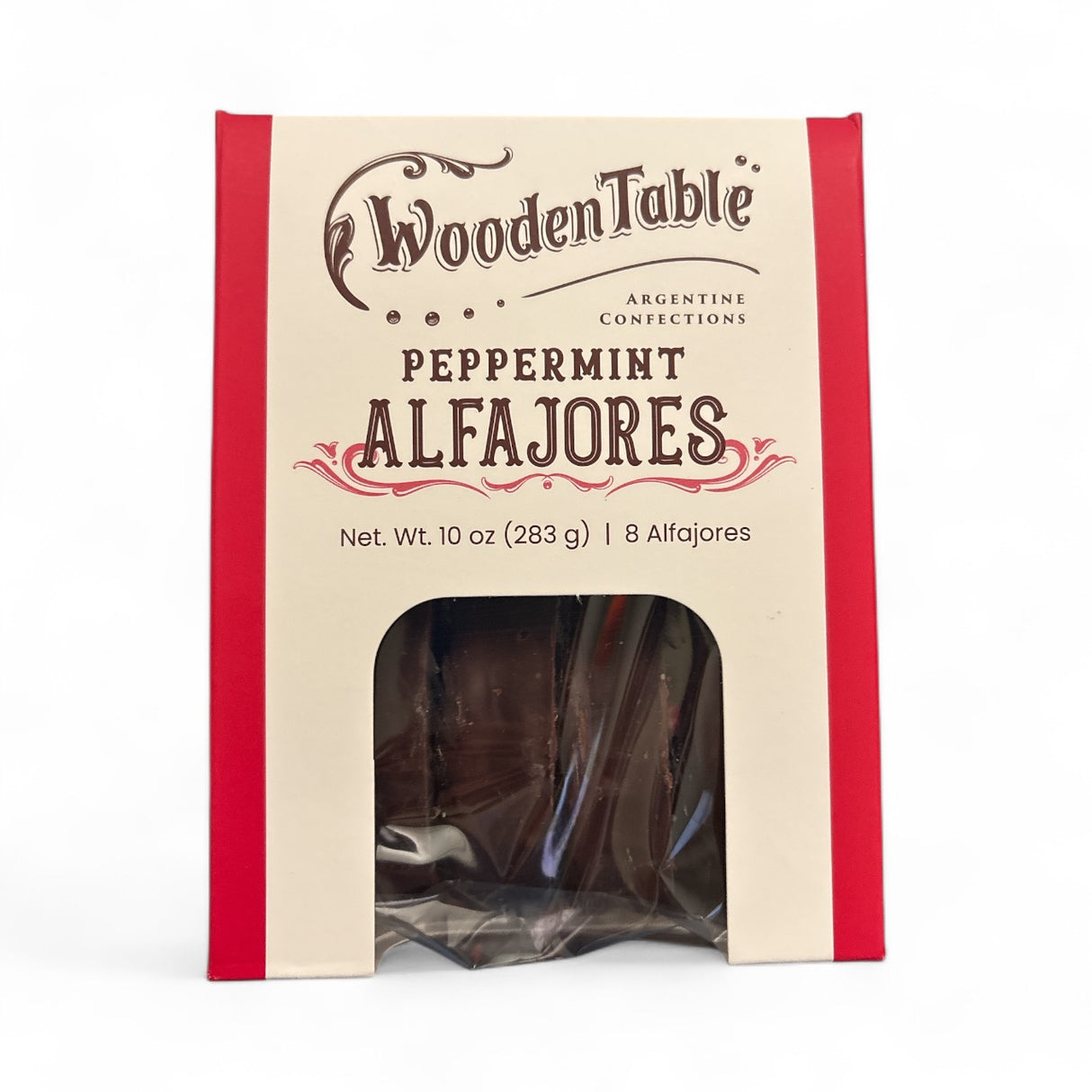 Peppermint Alfajores – Handmade Argentine Cookies (8 Pack)