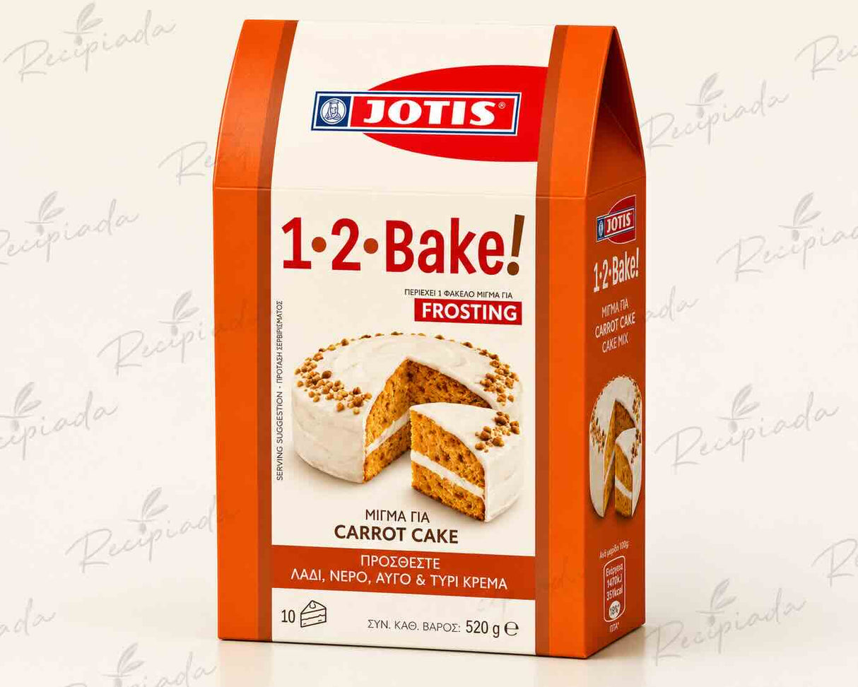 Jotis 1·2·Bake! Mix for Carrot Cake with Frosting