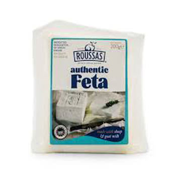 Roussas Feta Portion Vac.pack 7oz - pack of 6