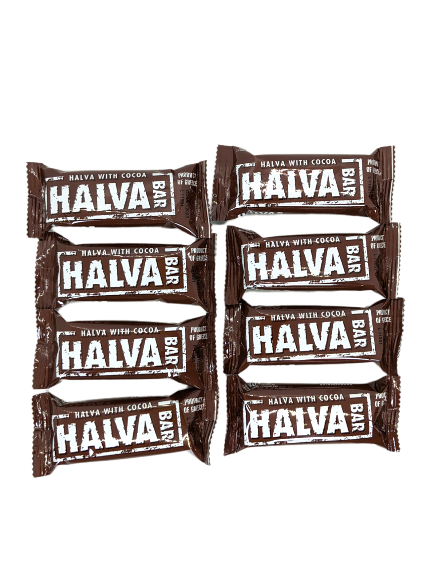 Haitoglou Cocoa Halva Snack Bars 40gr