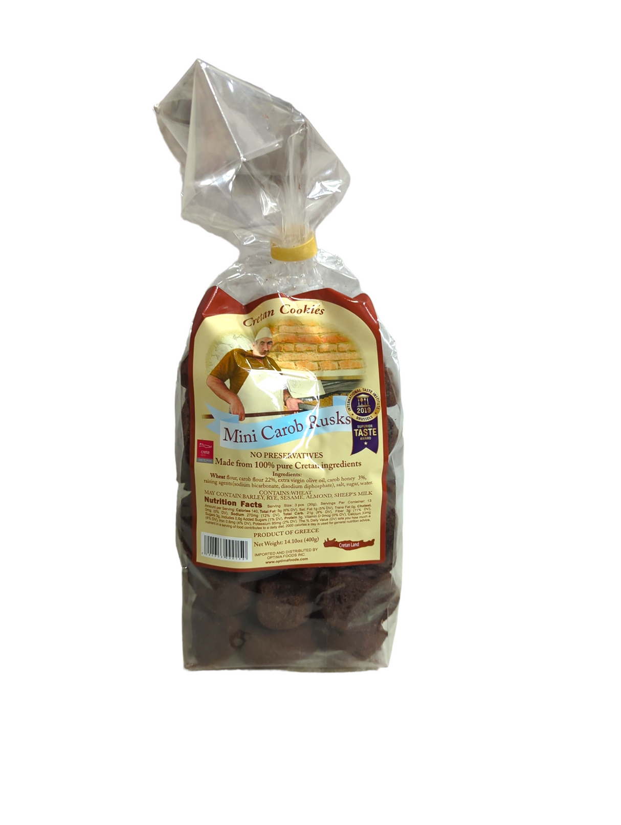 Cretan Cookies with Carob