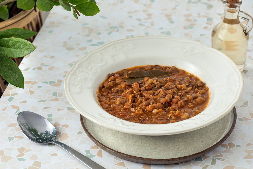 Greek lentils recipe