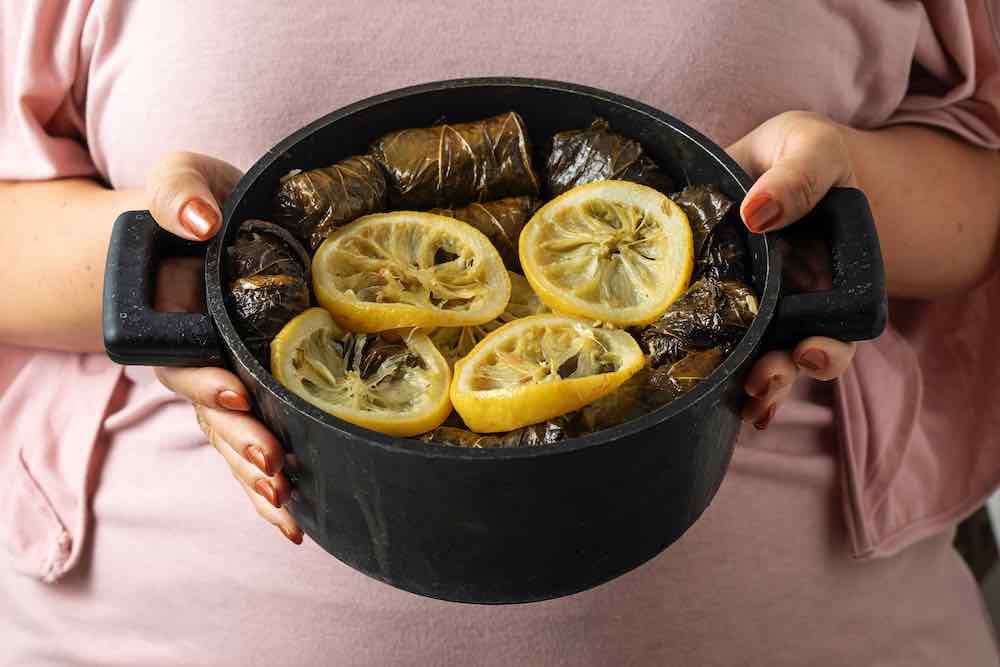 authentic Greek dolmades 