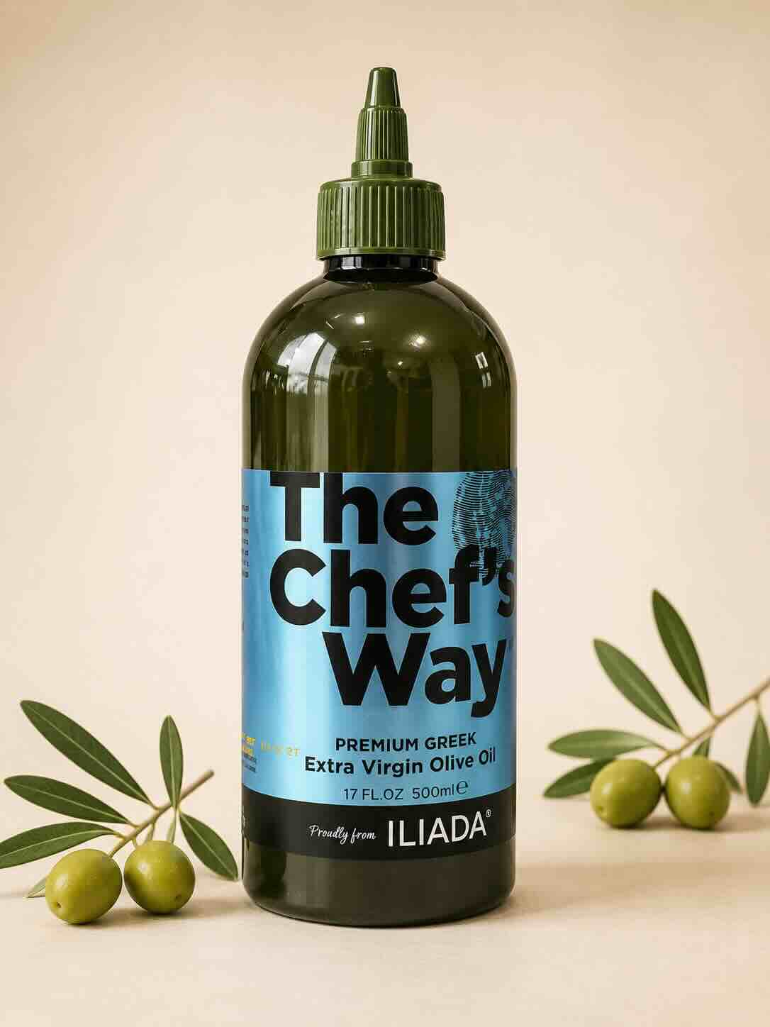 Iliada The Chef’s Way Premium Greek Extra Virgin Olive Oil – 500ml