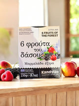 Kandylas Fruit of the Forest Jam 8.1oz – Authentic Greek Flavor