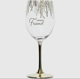 Amazing Friend Wine Glass (1 glass)– Outpouring of Love Collection
