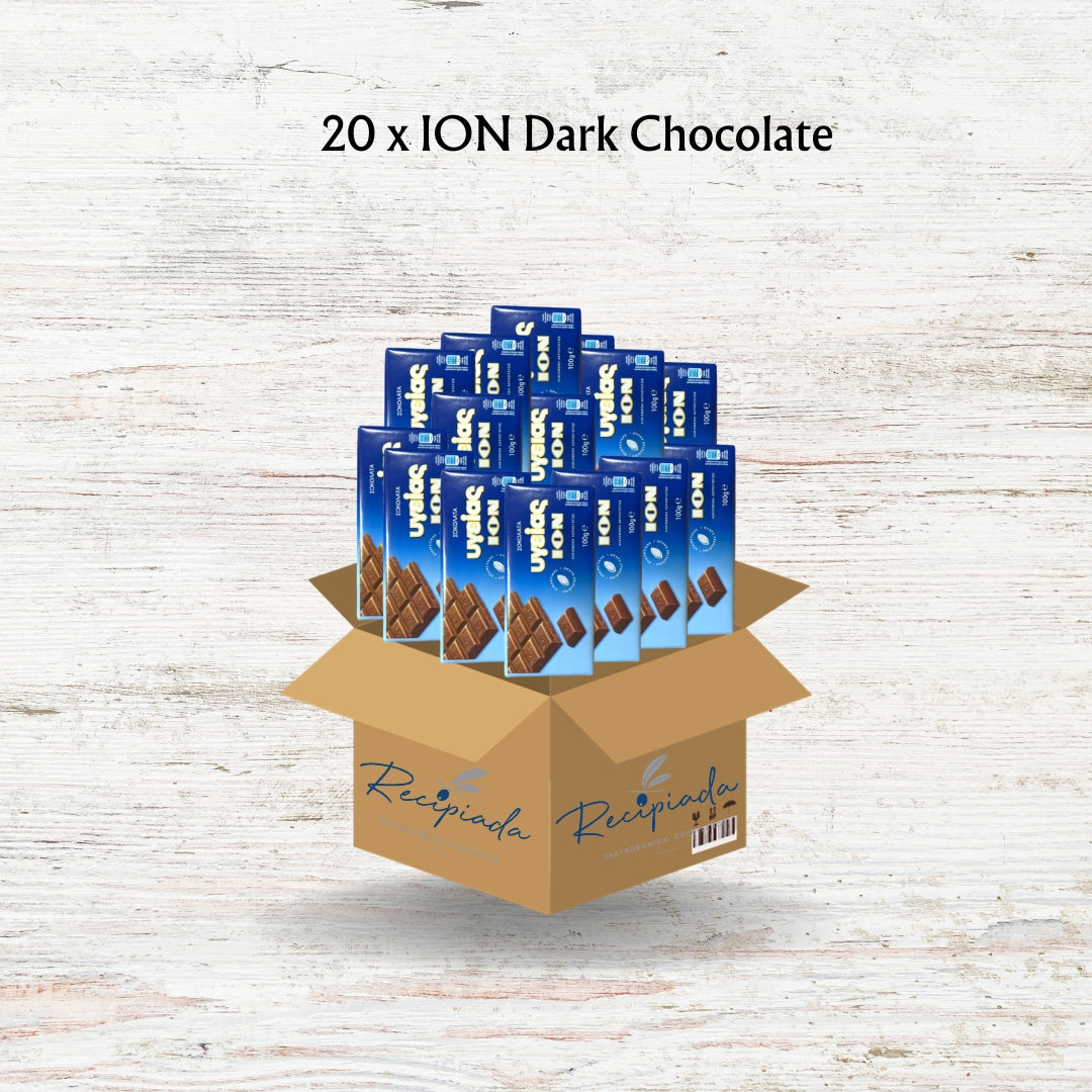 ION semi-sweet Chocolate - Bulk Pack of 20 (3.5oz each) for Decadent Delight and Savings!