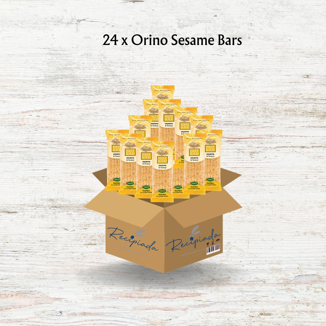 Orino Sesame Bars 24-Pack (2.47oz each) - Buy Bulk and Save!