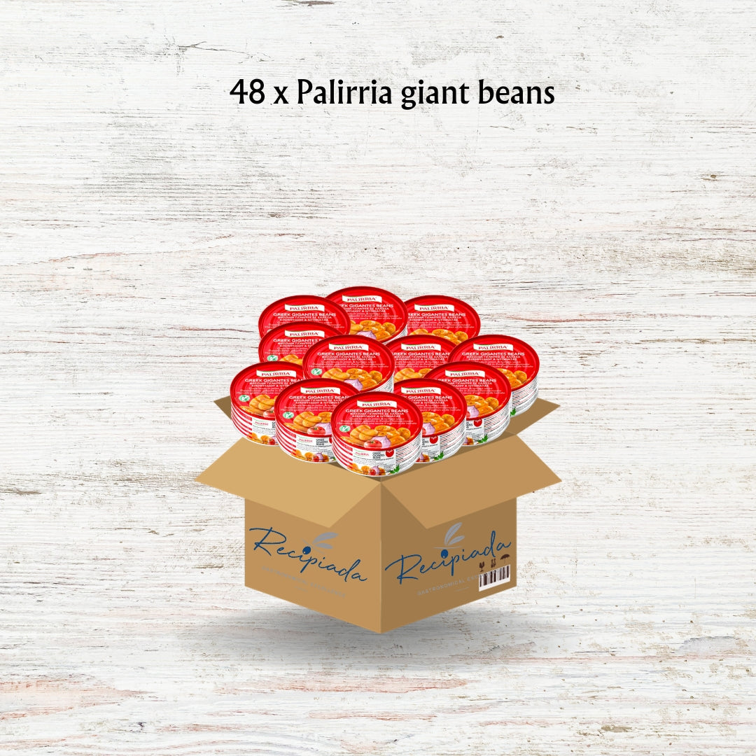 Palirria Giant Beans - 48-Pack, 10oz Each - Buy Bulk and Save!