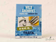 A box of Tráta Wild Anchovies from the Aegean Sea, in olive oil, shown on a light beige background with a faint watermark pattern.