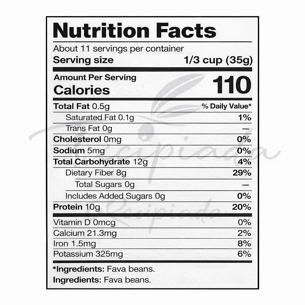 Arosis Dry Fava 14.1oz