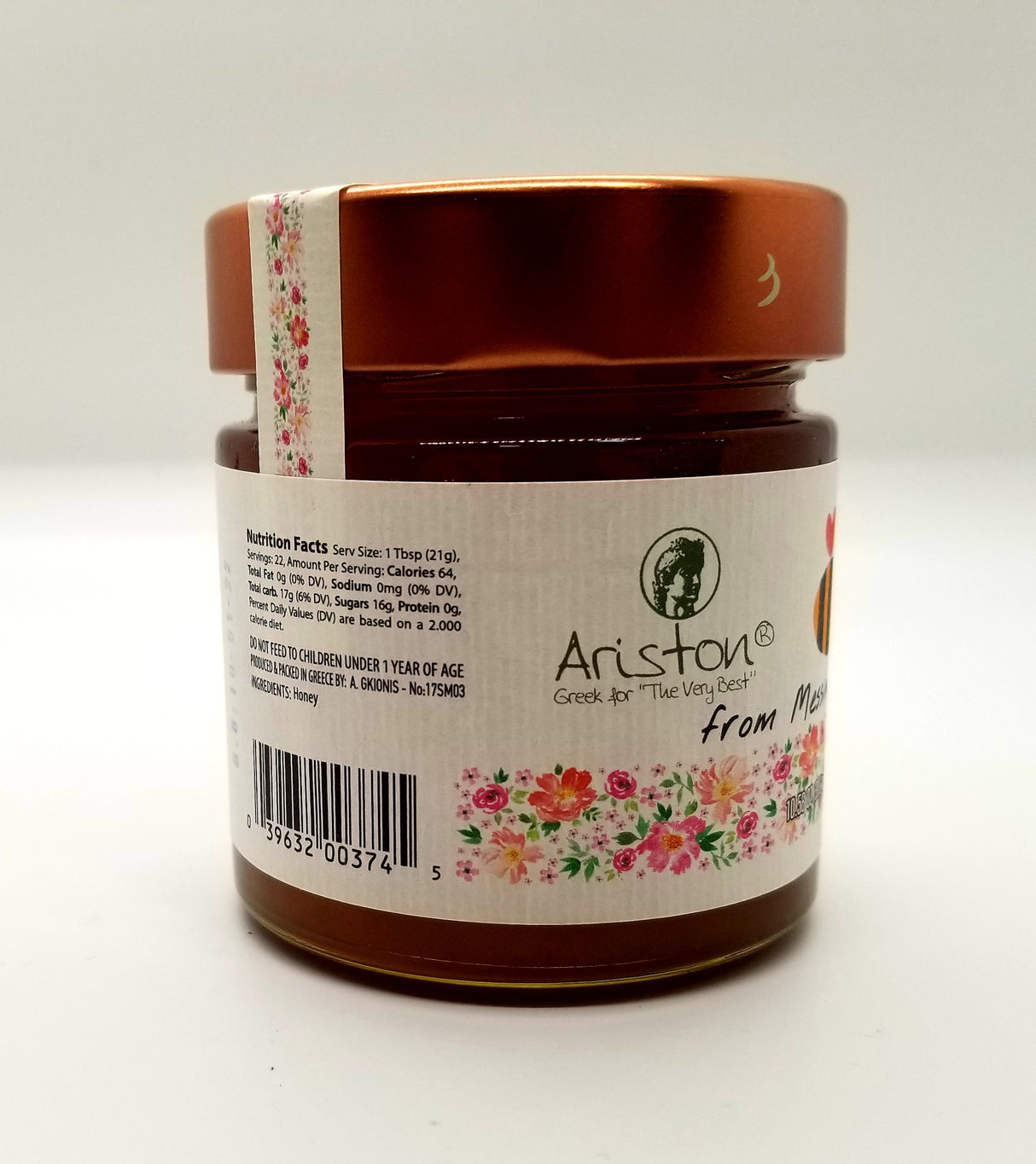 Ariston Honey from Wild Flowers 10.5 oz