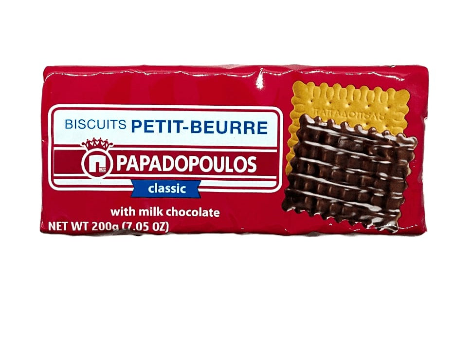 PETIT BEURRE with milk chocolate