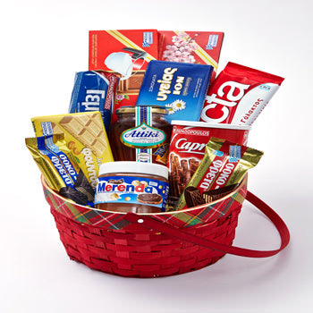 Candy Land X-Large Greek Delight Gift Basket