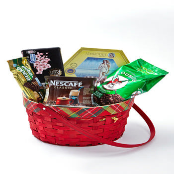 Authentic Greek Coffee Lovers Gift Basket: Mediterranean Brews & Delights