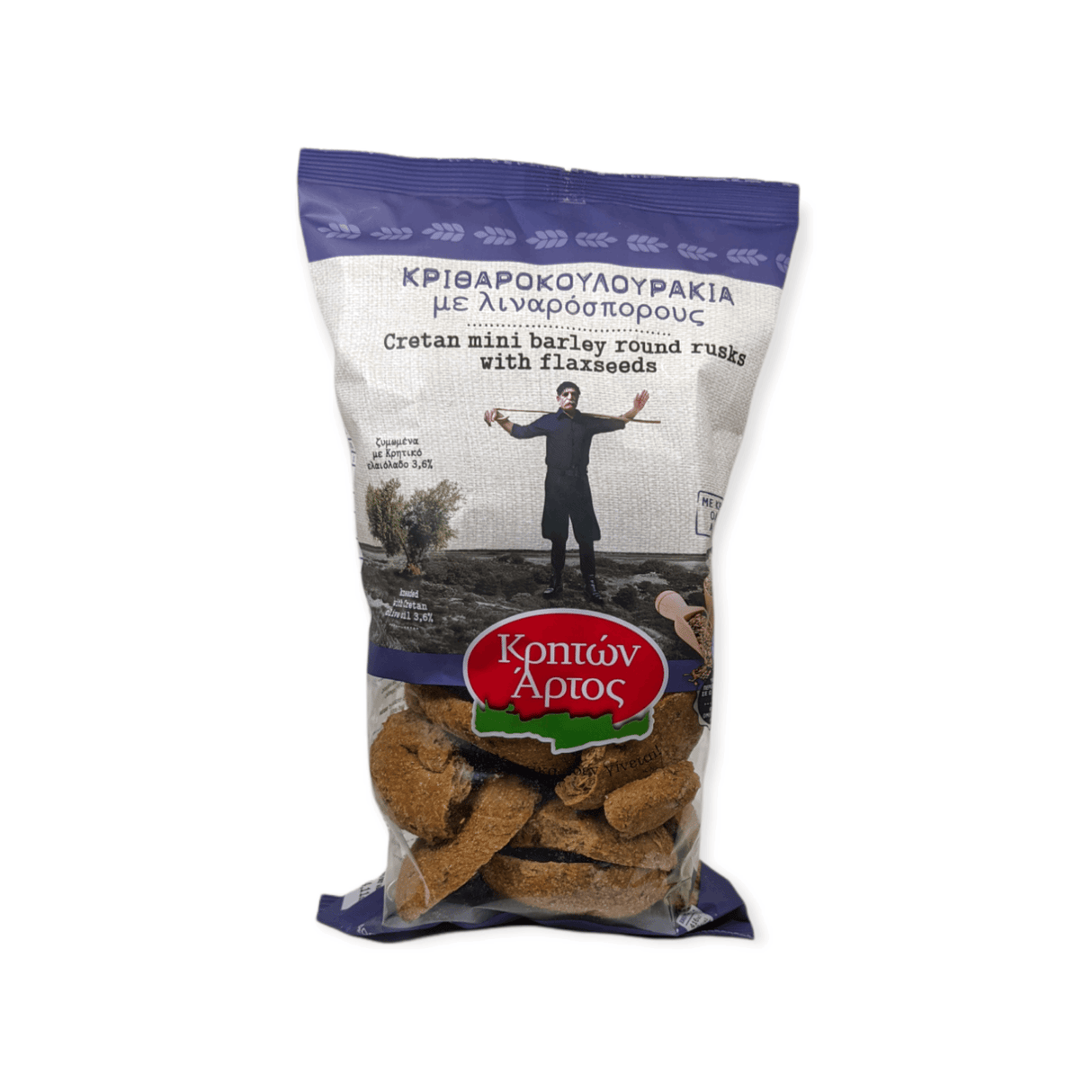 Kriton Artos Mini Rusks with Flaxseed