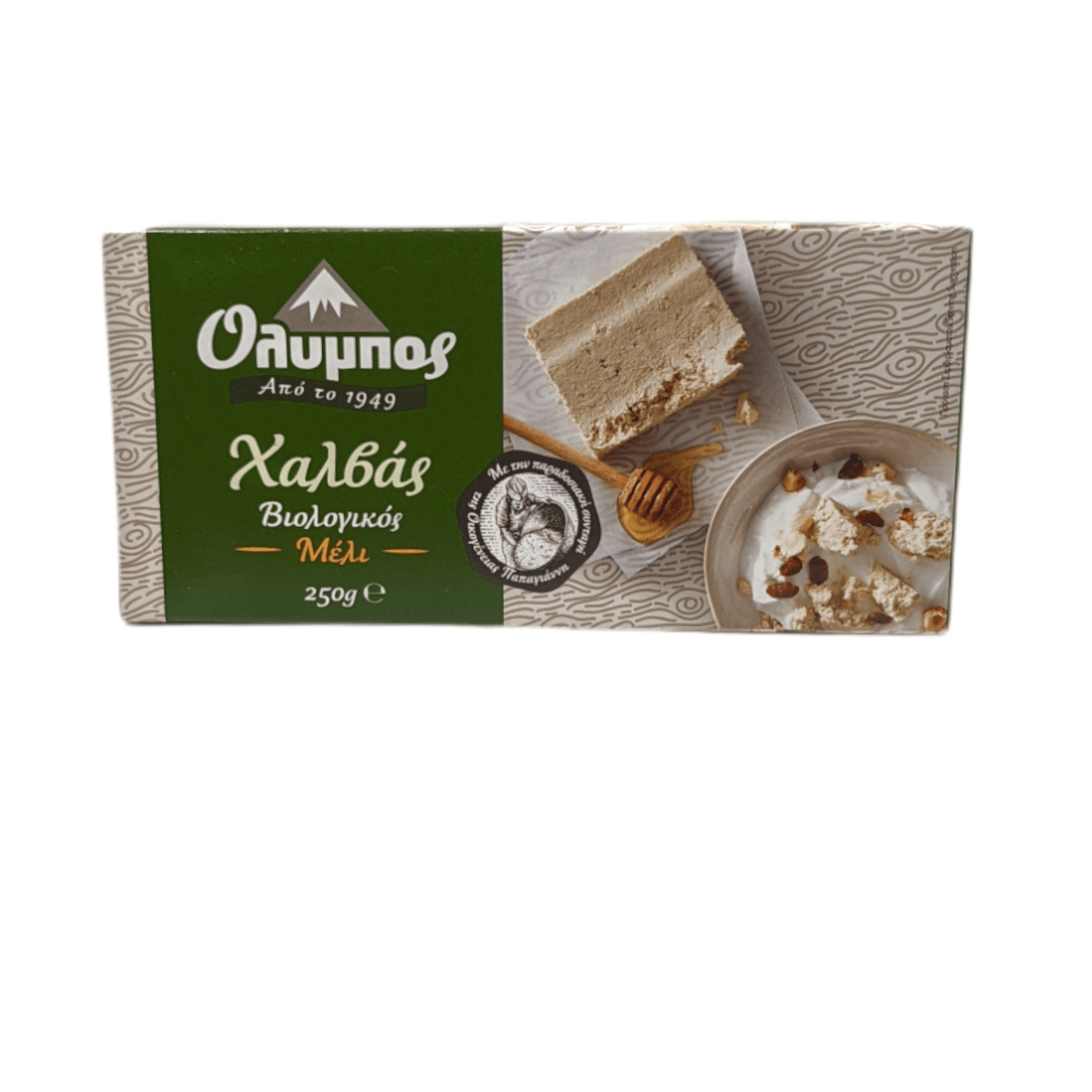 Olympos Halva Bio with Honey 8.8 oz (Organic)