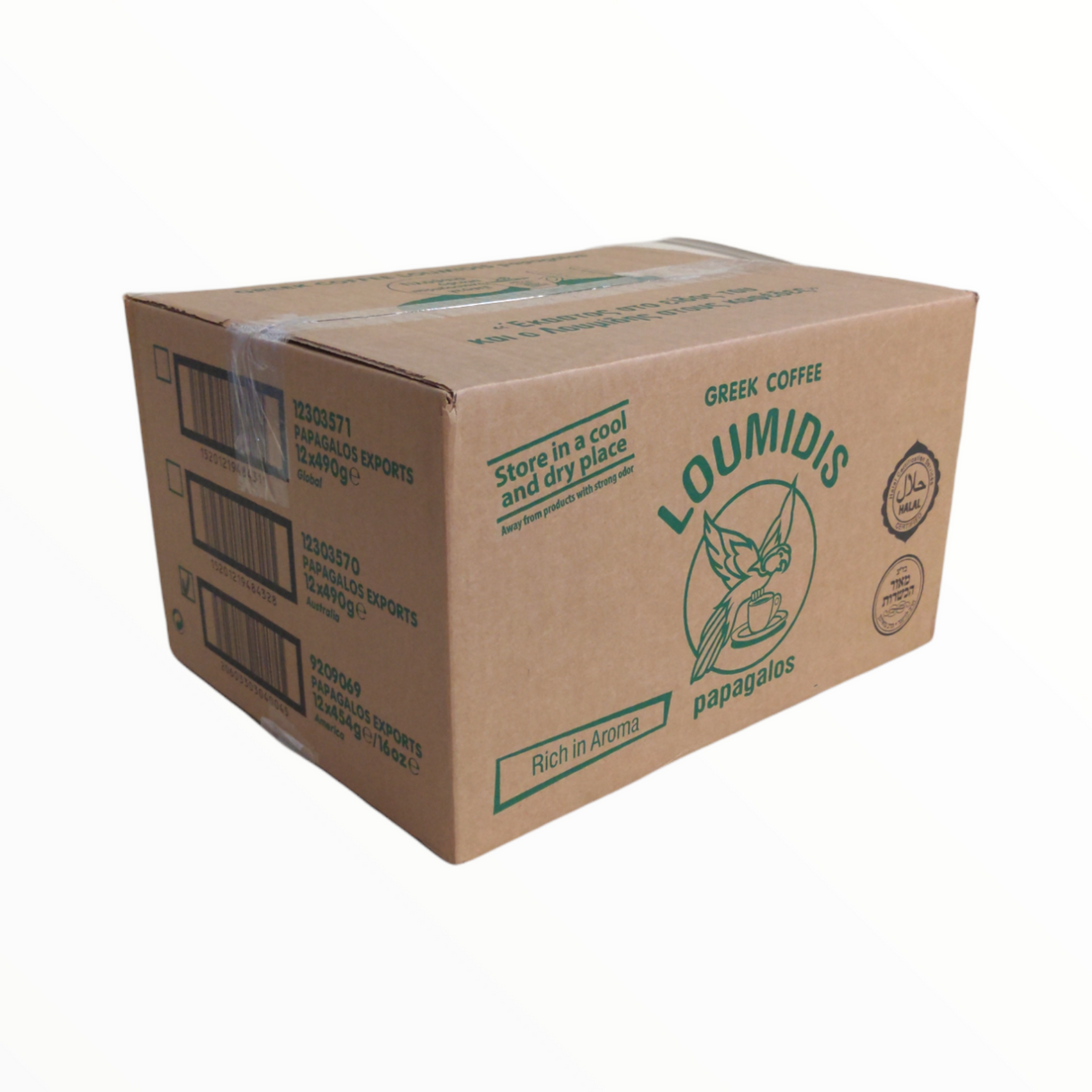 Loumidis coffee 1lbs - case of 12 (Shipping included)