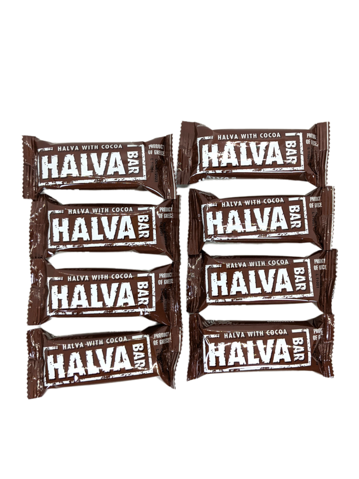 Haitoglou Cocoa Halva Snack Bars 40gr