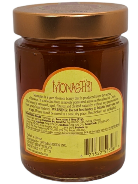 Monastiri Greek Honey 1lbs