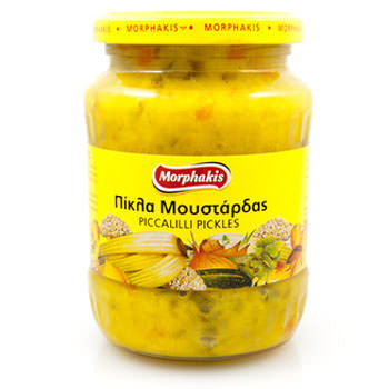Morphakis Piccalilli Pickles 12.34 oz
