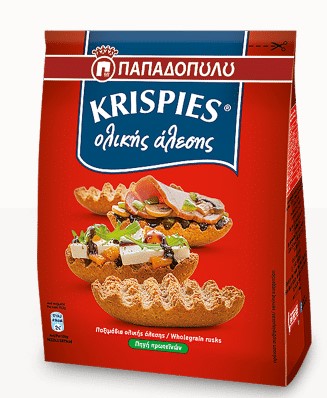 Krispies whole grain rusks 7oz